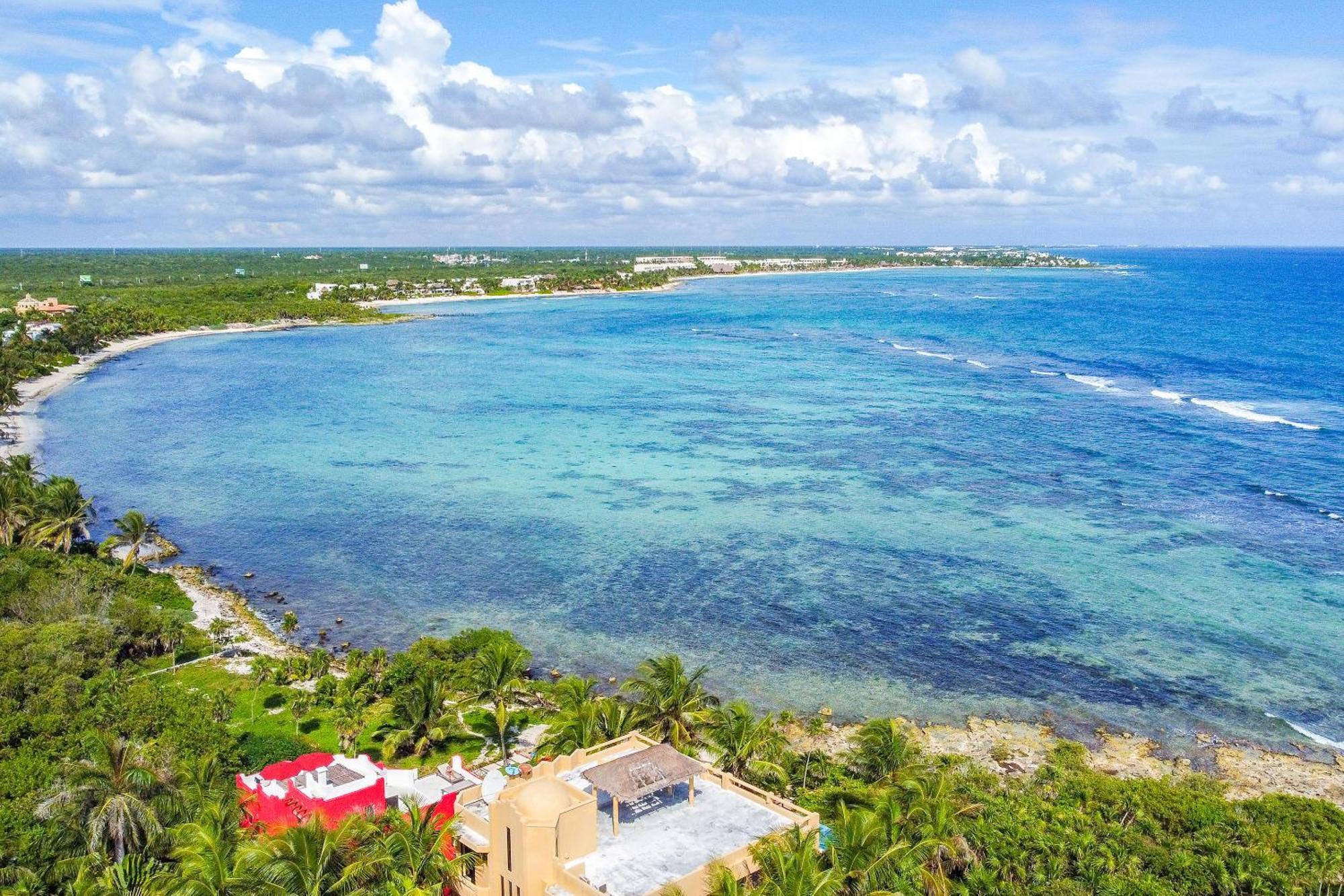 Santamar By Tao Beach Condos With Pool & Walk To Ocean 아쿠말 객실 사진