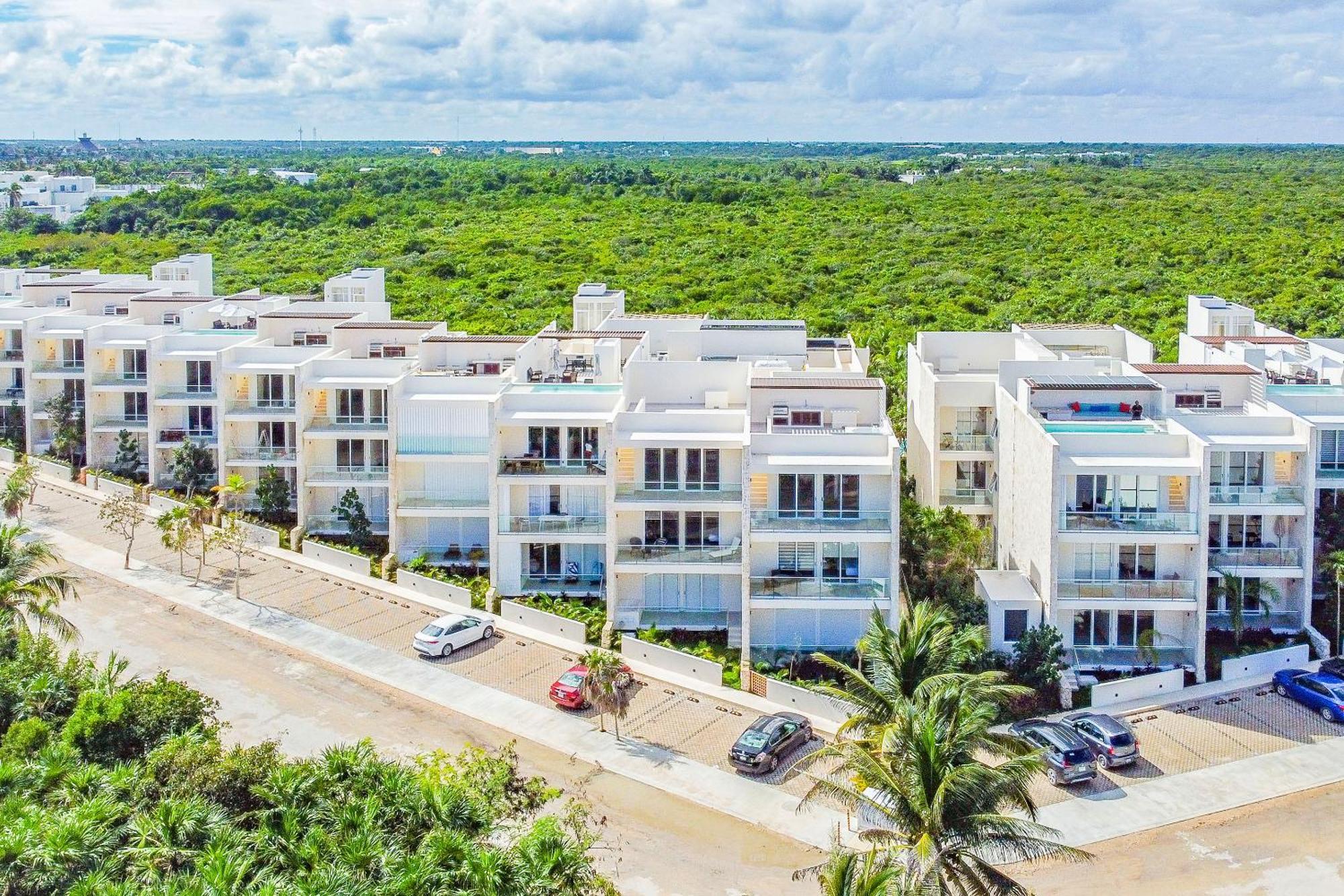 Santamar By Tao Beach Condos With Pool & Walk To Ocean 아쿠말 객실 사진