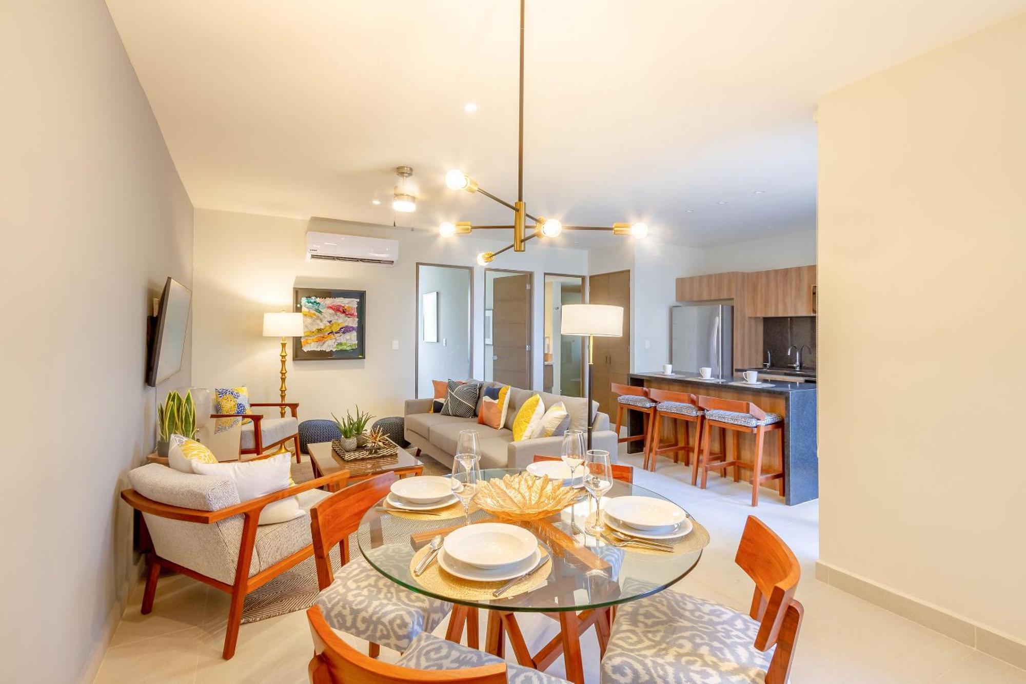 Santamar By Tao Beach Condos With Pool & Walk To Ocean 아쿠말 외부 사진