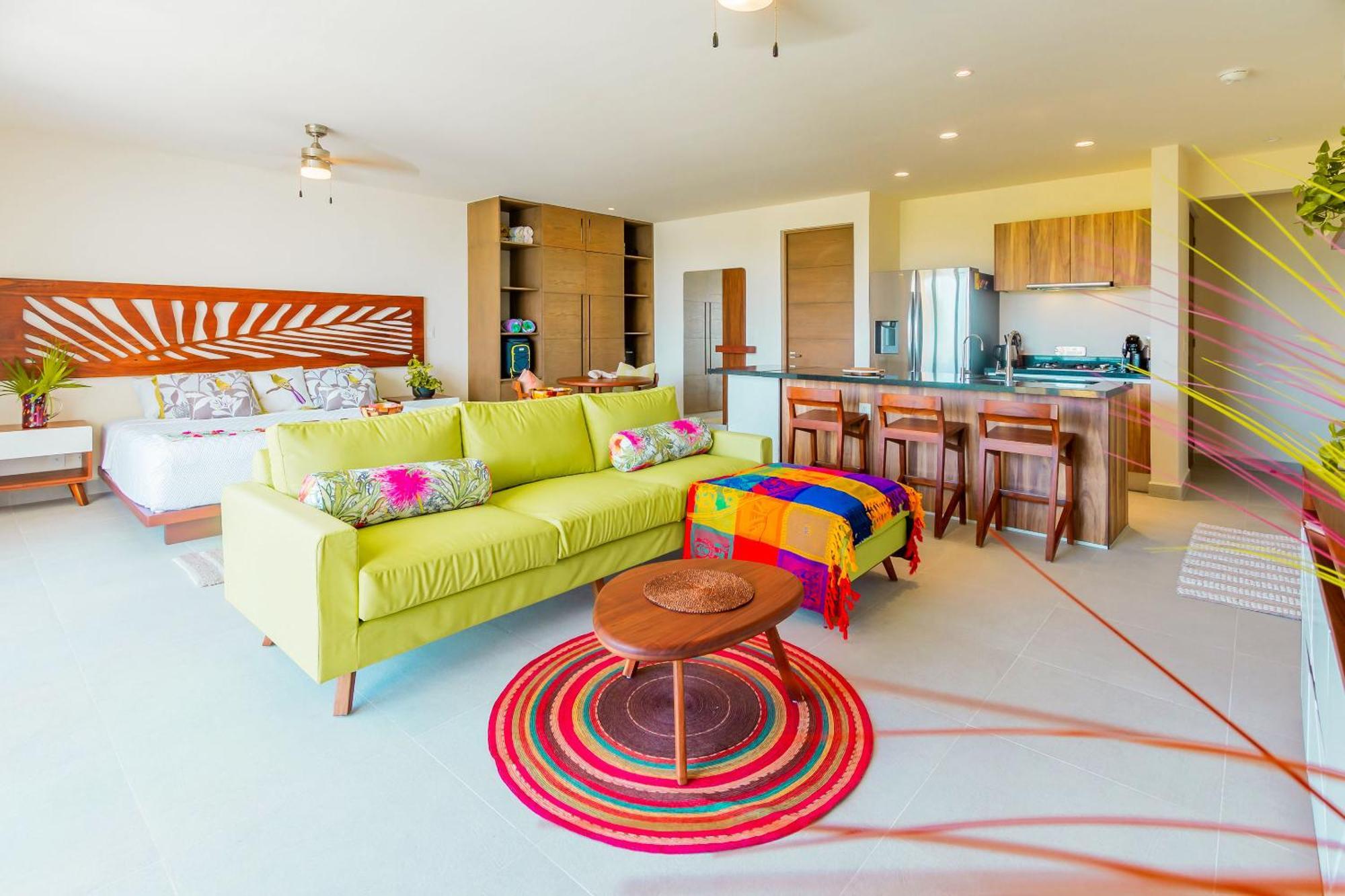 Santamar By Tao Beach Condos With Pool & Walk To Ocean 아쿠말 외부 사진