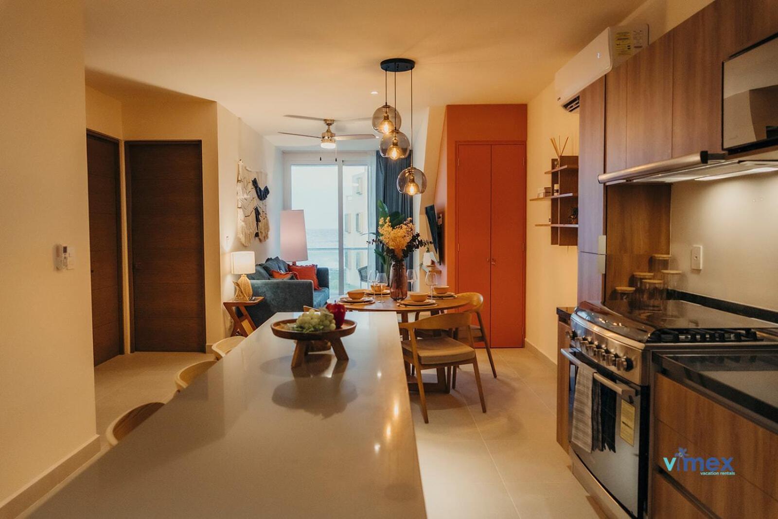 Santamar By Tao Beach Condos With Pool & Walk To Ocean 아쿠말 외부 사진